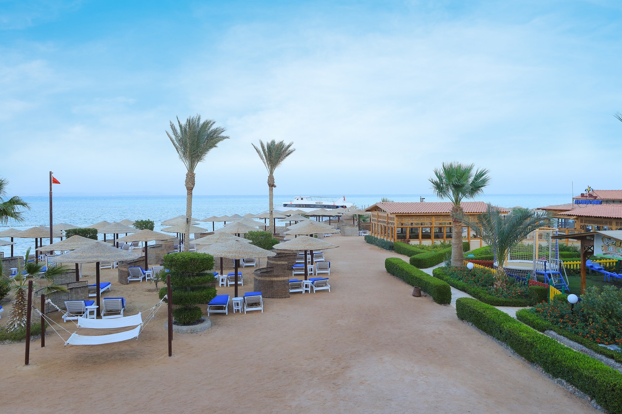 Sea Star Beau Rivage beach and Red Sea view
