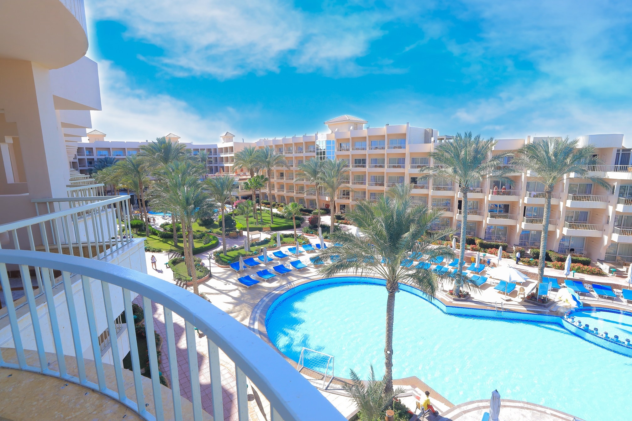Sea Star Beau Rivage resort overview with pools