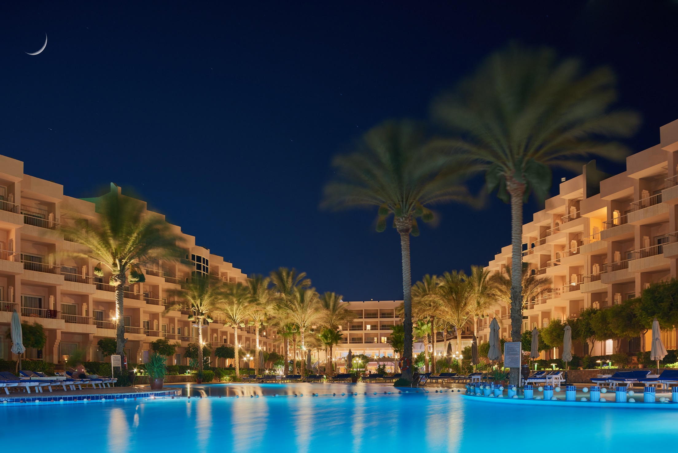 Sea Star Beau Rivage Hotel-Hurghada-Landscap